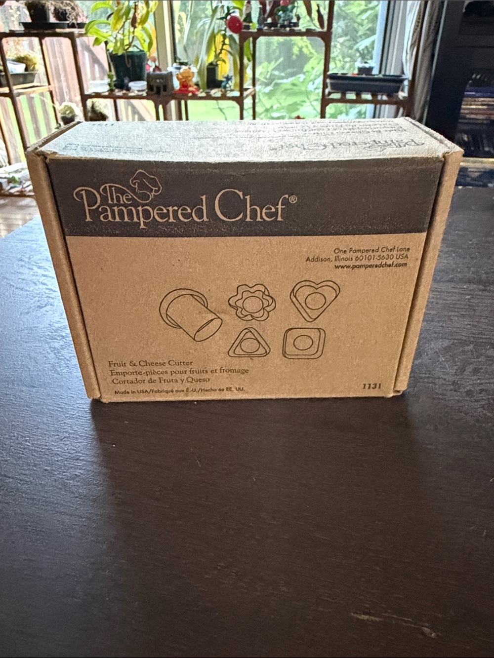 Pampered Chef #1131 fruit and cheese cutter NWT  NIB
